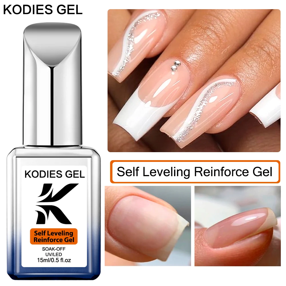 

KODIES GEL Русский самовыравнивающийся гель-лак для ногтей Усиленный гель-лак Полуперманентный УФ-лак для пухлых ногтей Все для маникюра