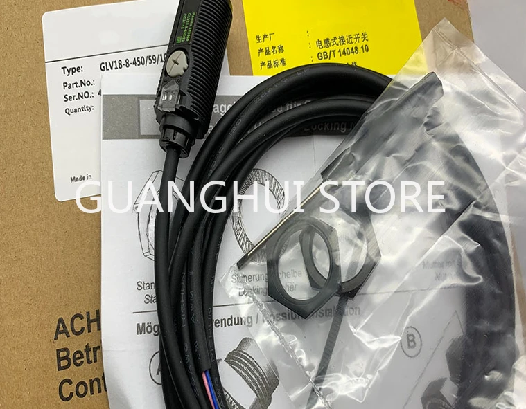 GLV18-8-450/59/102/115 GLV18-8-450/73/120 New Sensor Diffuse Reflective Photoelectric Switch Sensor In Stock Fast Delivery