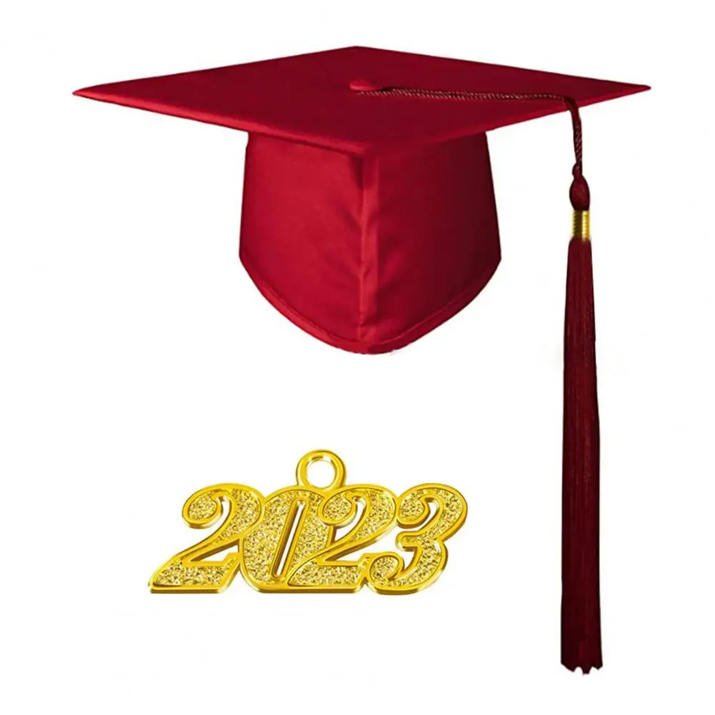 2023 Academic Hat Adult Bachelor Caps Graduation Hat Student 2023 Congratulation Graduation Party Decorations Graduation Hat