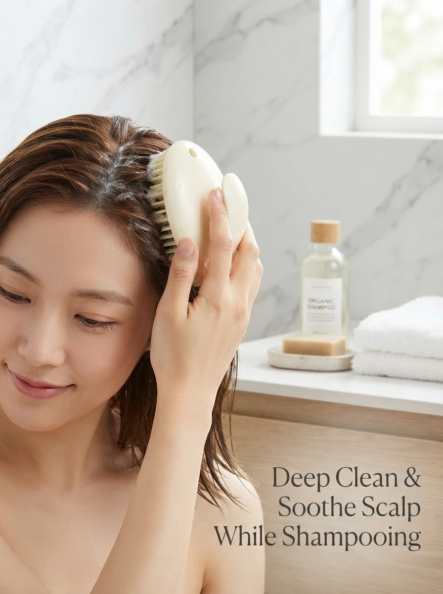 Magic Hair Washing Brush, Massage Shampoo Comb, Meridian Brush, Influencer Head Scratcher, Head Spa Scalp Massage Comb