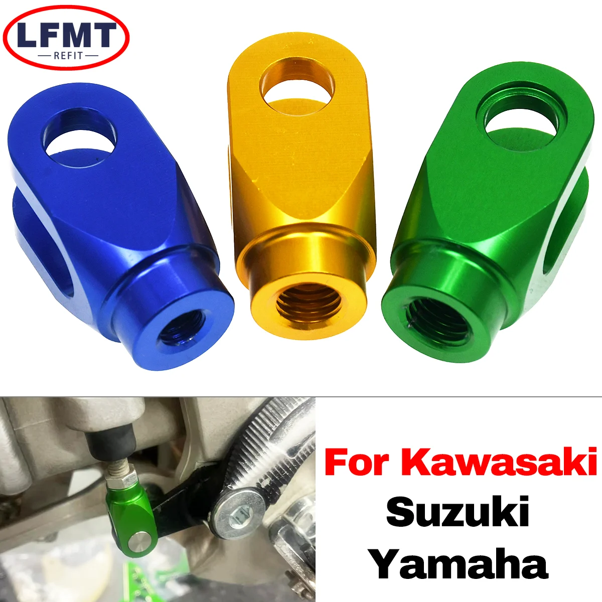 

Motorcycle Accessories CNC Rear Brake Clevis For HONDA CR125R/250R CRF150R/250R For Kawasaki KX KLX For Yamaha YZ WR For Suzuki