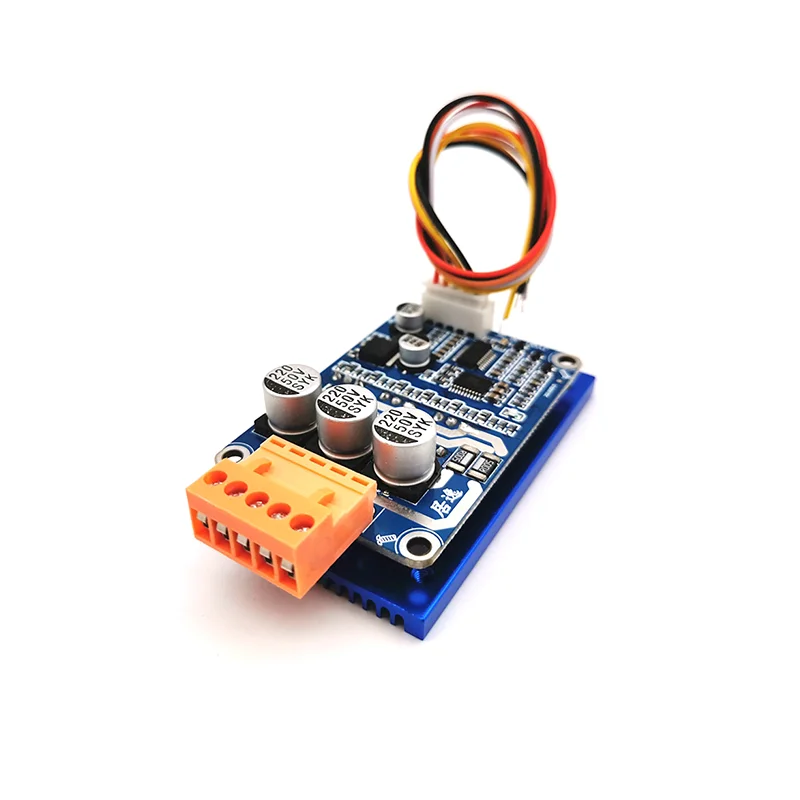 12-36V 15A  JYQD-V8.3E bldc motor driver board for sensorless brushless DC motor with heatsink,connector and wires