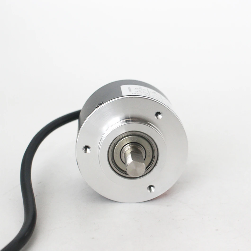 E50S8 Series Rotary Encoder DC5-24V Magneto Electric Type Incremental Rotary Encoder 8MM Solid Shaft 100~5000PPR Customized