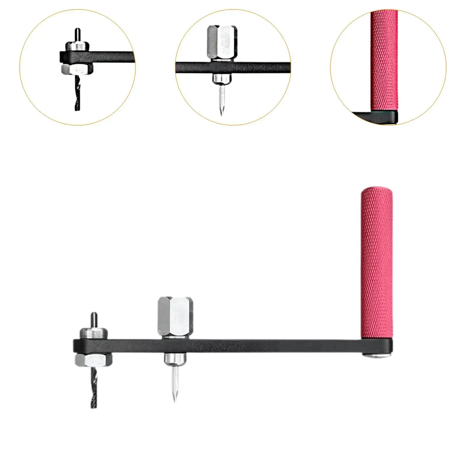 Circle Cutter Adjustable Carpentry DIY Wood Project Wood Round Cutting Tool