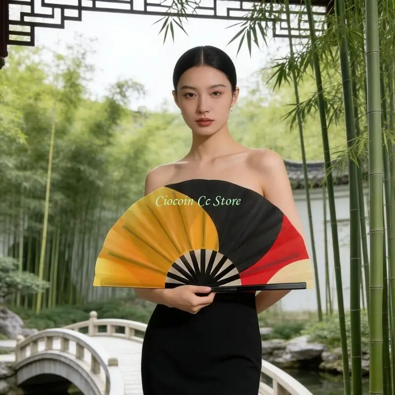 X90F Multifunction 10 Inch Martial Arts Performances Fan with Easy Carry Plastic Structure