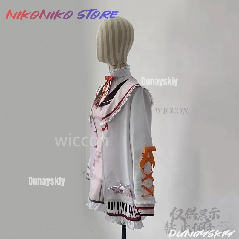 Anime Vtuber ssiOtonose Kanade Costume Performance Abito in pizzo Parrucche Lolita per ragazze Donna Party Idol ssi