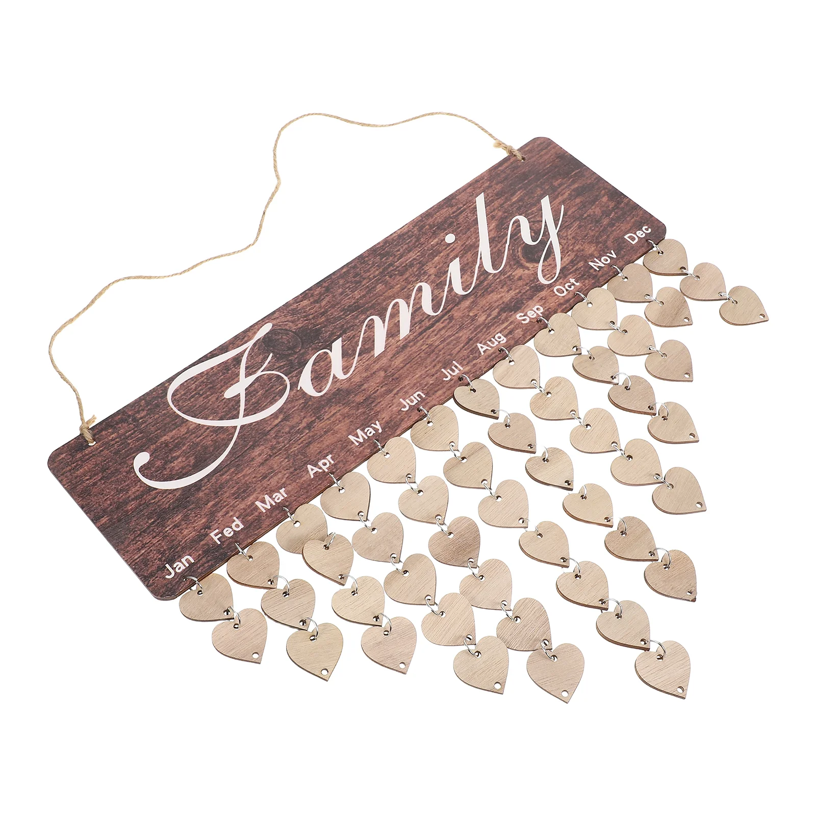 

Calendar Reminder Listing Vintage Decor Home Birthday Door Hanging Wall Decorative Cartoon