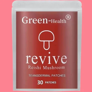 Plastry transprzewodowe Reishi Mushroom Ganoderma Lucidum Nastrój Wsparcie odporności podczas snu - 30 plastrów Dostawa w jednym miesiącu