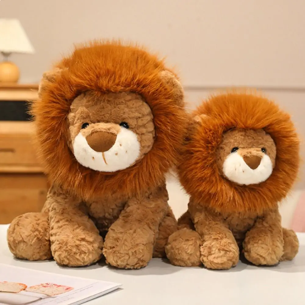 

Креативный подарок: Мягкая плюшевая игрушка-лев, подушка-обнимашка, милая плюшевая игрушка для эмоциональной поддержки, 13,8 дюйма
