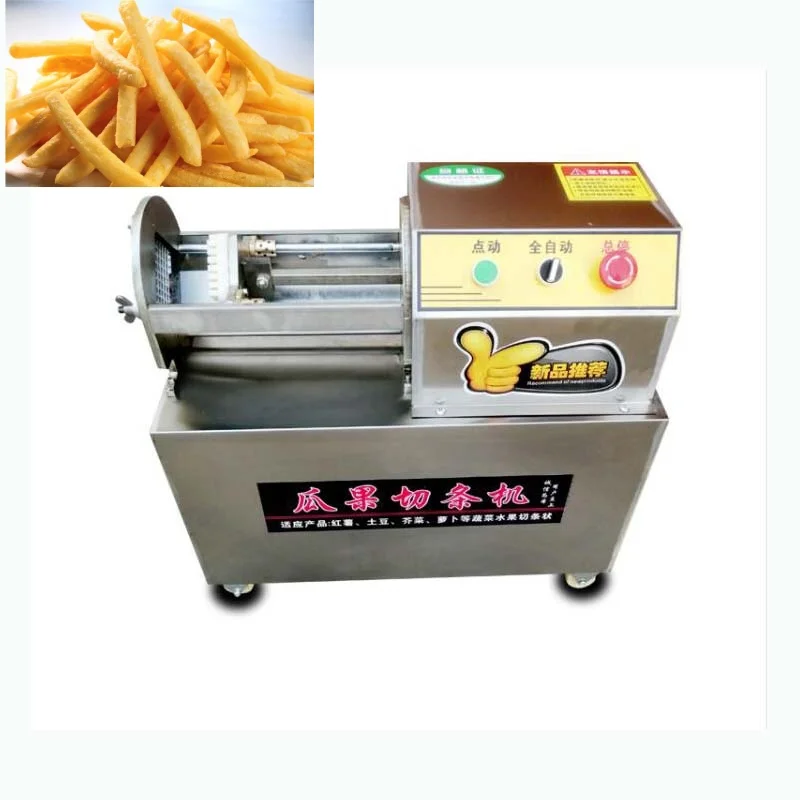 Food Processors Kitchen Stainless Steel Chips Machine Cut Fruit Vegetable Strip Cutter