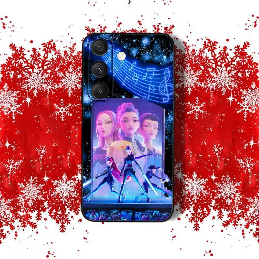 Чехол для телефона R-Rumi Jinu Demon H-Hunters для Samsung S22, S24, S20, S25, S23, S30, S21, Ultra, Plus, Fe, Lite 4G, 5G, черный мягкий чехол