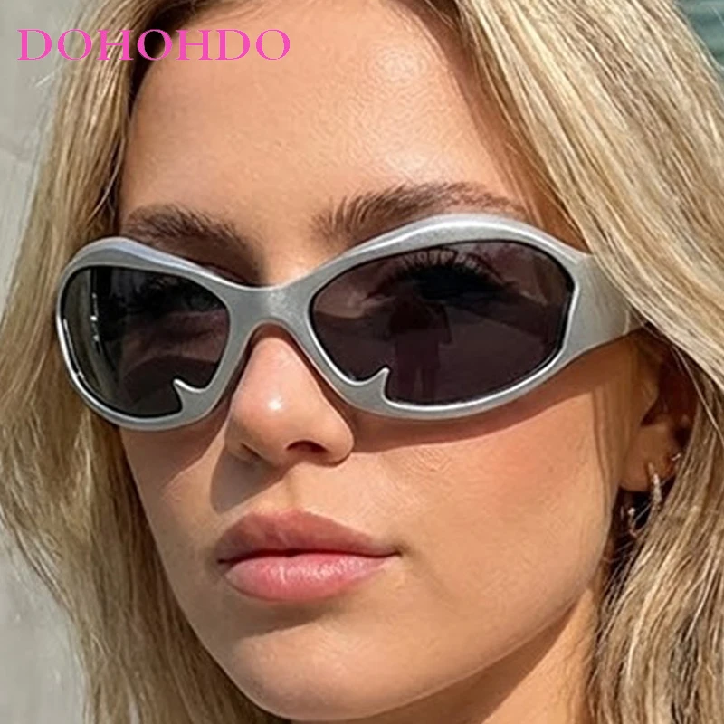 

Fashion Trendy Y2K Women Sunglasses Punk Designer Outdoor Sports Men Sunglasses Cycling Driving Travel Windproof Goggles UV400
