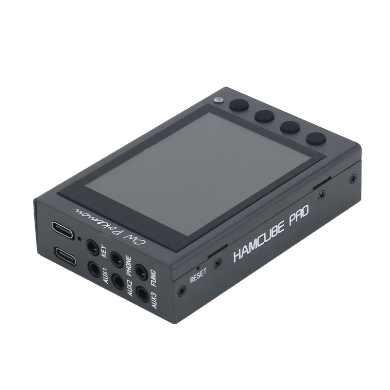 

HamGeek HAMCUBE PRO HAM CW Trainer Morse Code Trainer w/ 2.8" Screen Supports English And Chinese Decoding