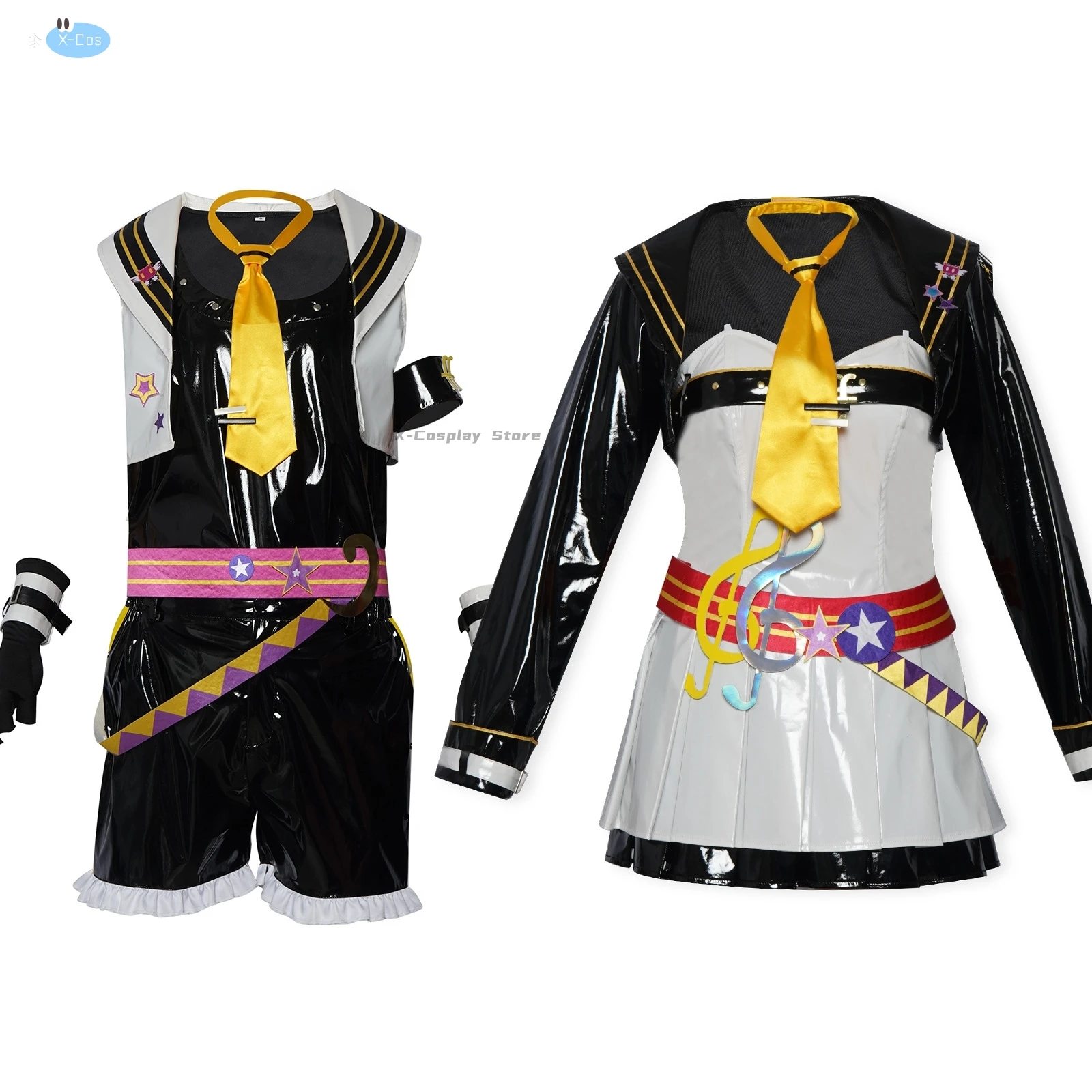 Mikuu Kagamine Rin Kagamine Len Cosplay Project Sekai Costumes Anime Role Playing Holiday Party Women Game