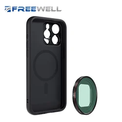 Freewell Sherpa Basic Kit VND 1-5 stop Filter and Sherpa Phone Case Compatible with iPhone 15/14/13 Pro & Pro Max