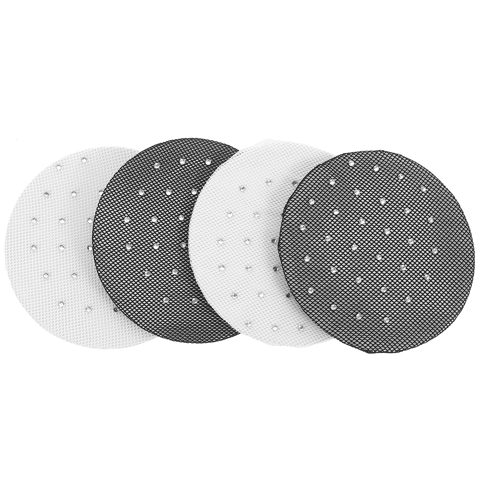 

4Pcs Hair Nets for Women Bun Hair Net Fashionable Lightweight Comfortable Dance Nurse Stewardess Hotel Clerk Use