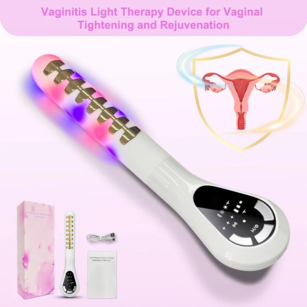 

Frovab Women's Pelvic Floor Muscle Trainer Electrical Red Light Therapy for Vaginal Relaxation Postpartum Incontinence Treatment
