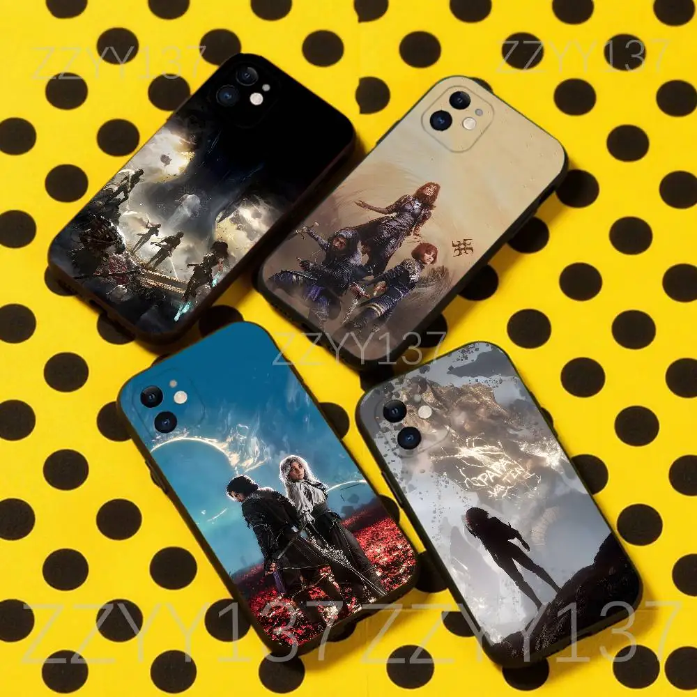 

C-Clair Obscur Expedition 33 For iPhone 17,16,15,14,13,12,11,X,XR,Air,Pro,Max,Plus Dustproof Soft Case