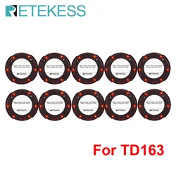 RETEKESS 10Pcs Coaster Pager Receivers Wireless Calling System for TD163 Restaurant Coffee Shop Church Clinic Beauty Salon