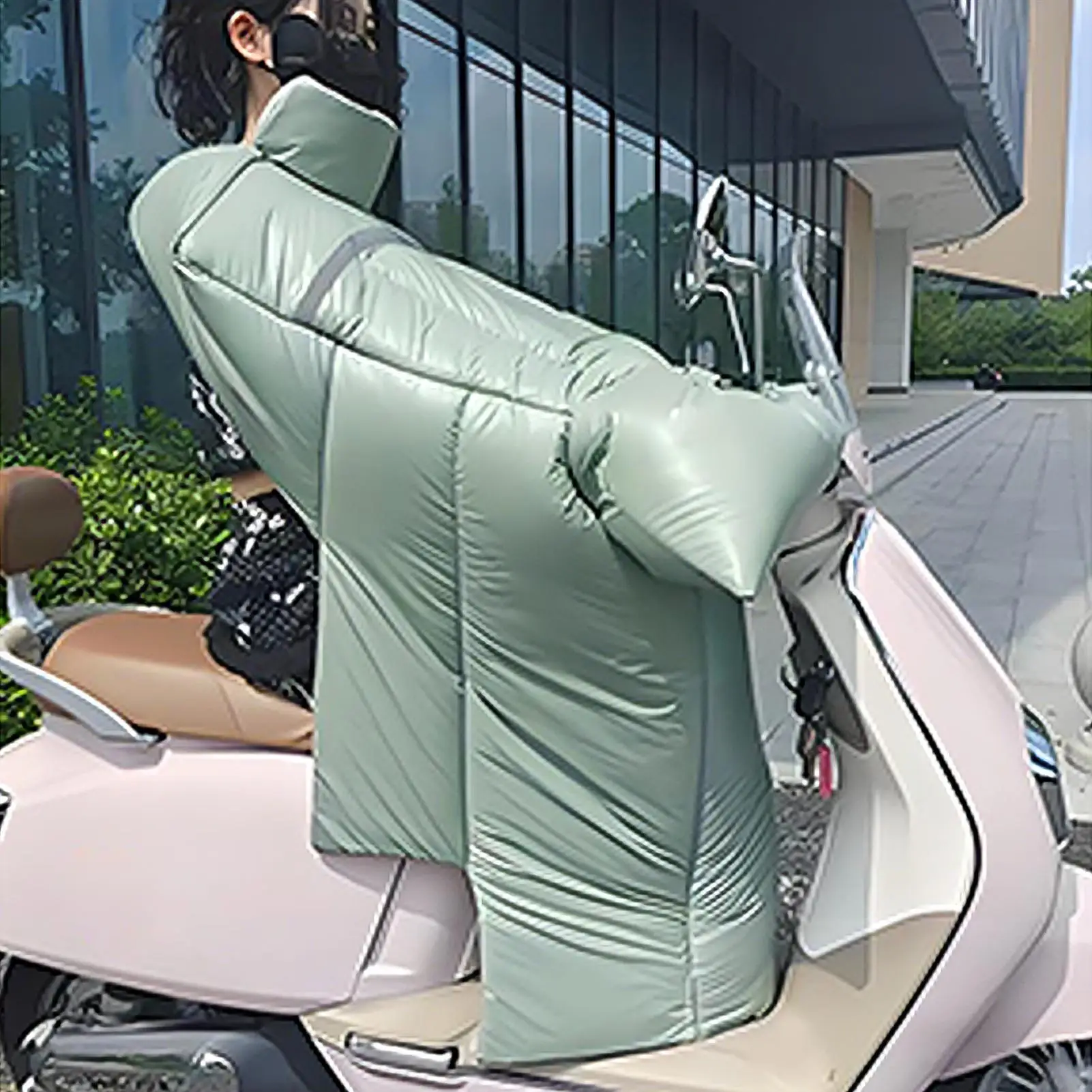 

Riding Leg Cover Thermal Neck And Knee Cover Cycling Knee Thermal Windshield For Electric Scooter Women And Men Winter Outdoor