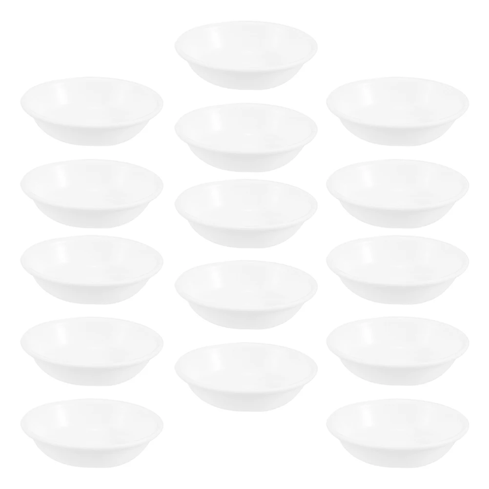 

30pcs Seasoning Dishes Mini Japanese Bowls Plastic Condiment Containers Soy Sauce Dipping Plates Sushi Sauce Bowls Elegant