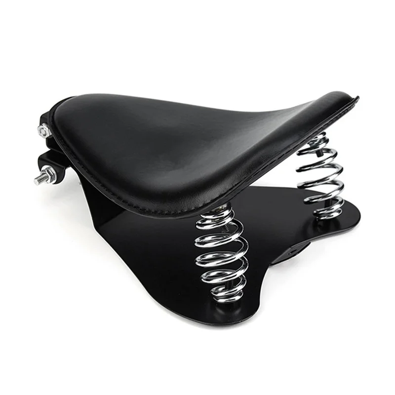 

H5-YY-184 Motorcycle Modification Accessories Retro Modified Cushion Seat Bag Retro Spring Leather Seat Cushion
