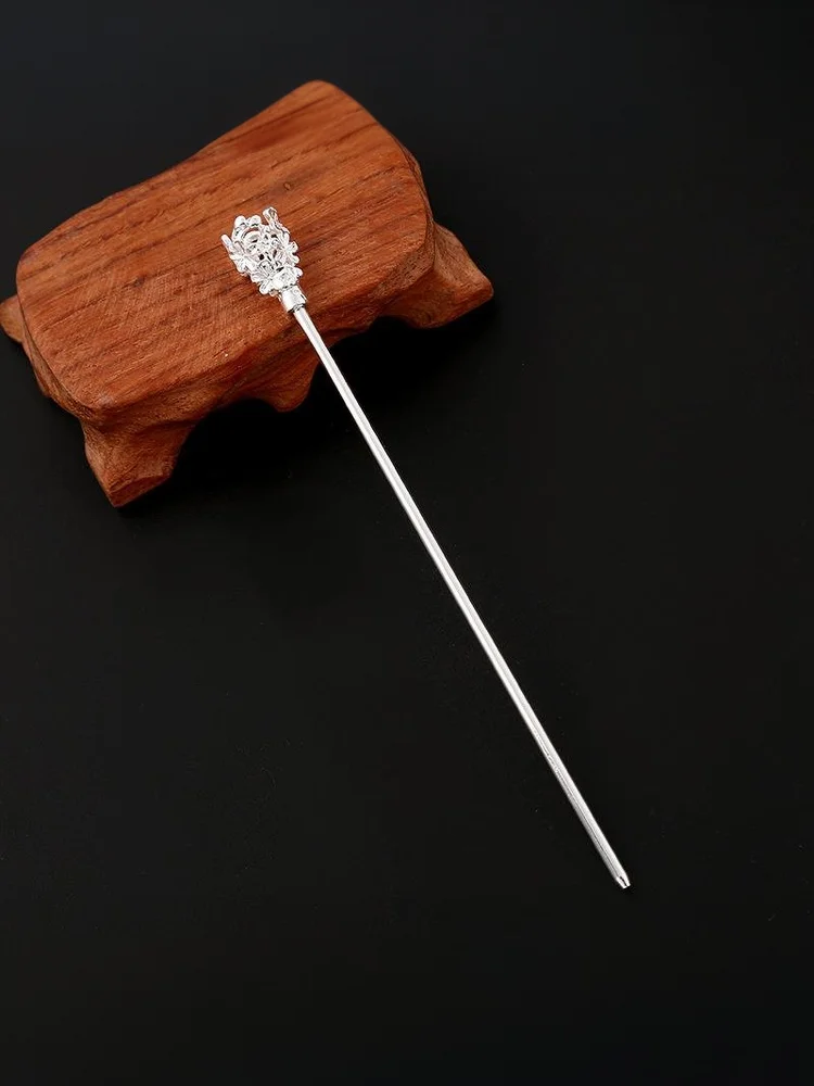 【SSummer10】5 Stück Vintage Kupfer Strass Haarstab - Glatte Oberfläche, Langlebige Haarnadel für Hochzeit, Party, Abschlussball, Abendveranstaltung – Detail 8