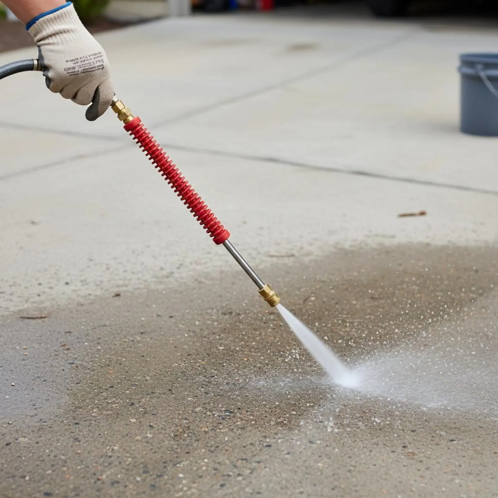 

High Pressure Washer Lance Sturdy Duty Quick Connect Spray Lance Cleaning Tool Accessory Anti-Slip Grip for Car Washing