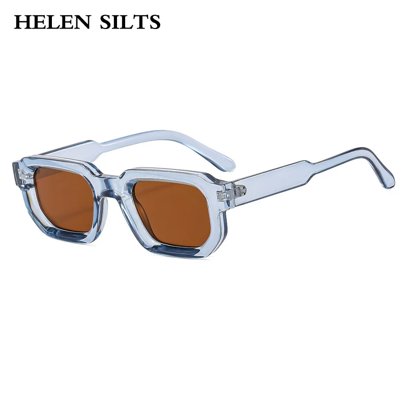 

Retro Square Women Sunglasses For Men Brand Designer Fashion BlueBrown Sun Glasses Female Shades UV400 Eyewear