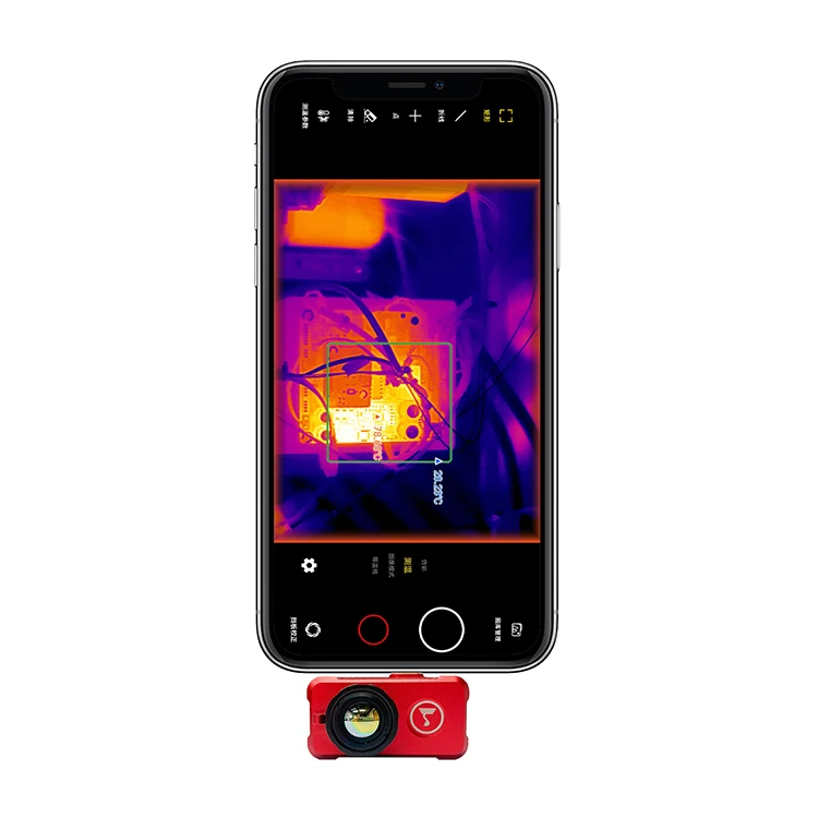 Hochauflösende 384 x 288 Infrarot-Wärmebildkamera, USB Typ-C-Temperaturdetektor, HD-Wärmebildkamera