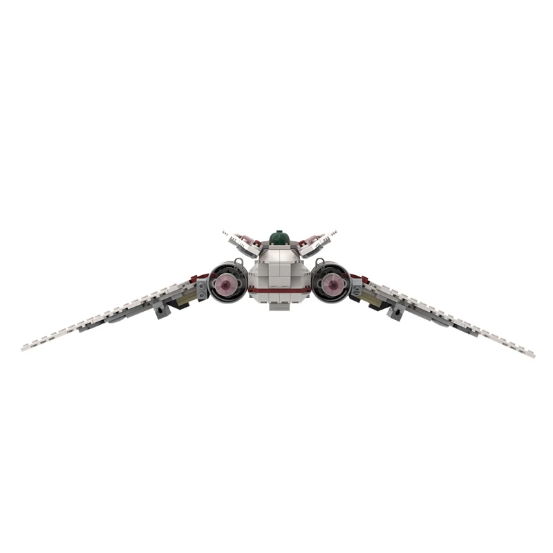 High Republic Vector Starfighter 341PCS Building Block Modello Brick Space War FAI DA TE NUOVO Set antistress Regali creativi MOC-229908