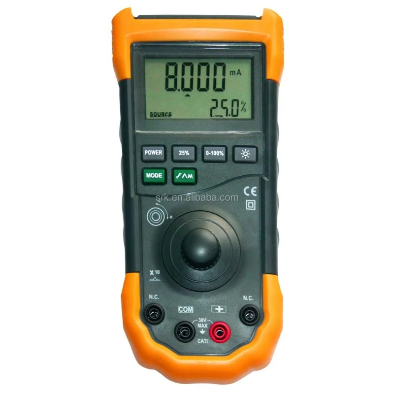 0-20MA or 4-20MA Portable Synchronous mA Current Loop Calibrator