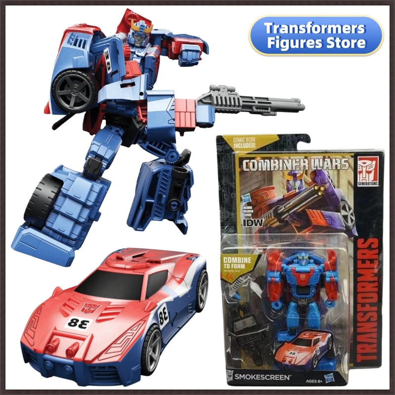 In Stock Hasbro Transformers G Series CW D Class Smokescreen Action Figure Anime Movable Robot Holiday Model Collectible Gifts