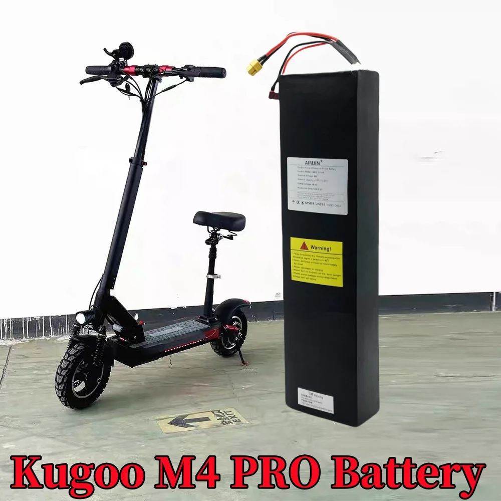 

13S4P 672Wh Lithium Ion Battery Pack 48V 14Ah Suitable for Kugoo M4/M4Pro Electric Scooter Battery 14000mAh Built in BMS