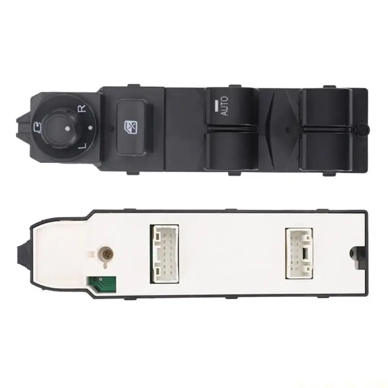 J0MA KF2166350 Door Window Control Panel for 2012-2020 Fitment with Mirror Adjustment Knob, Lock Button, and Integrated Button