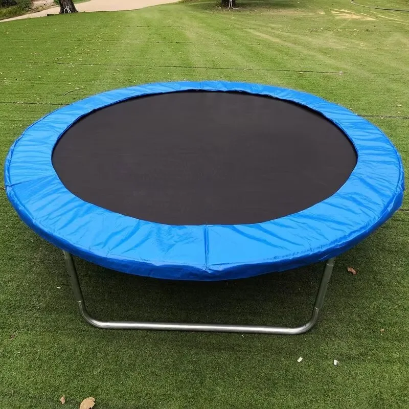 

YTYIN Large Indoor Fitness Round Trampoline For Adults Kids Foldable Waterproof Tear-Resistant Safety Pad Made Durable Polypropy