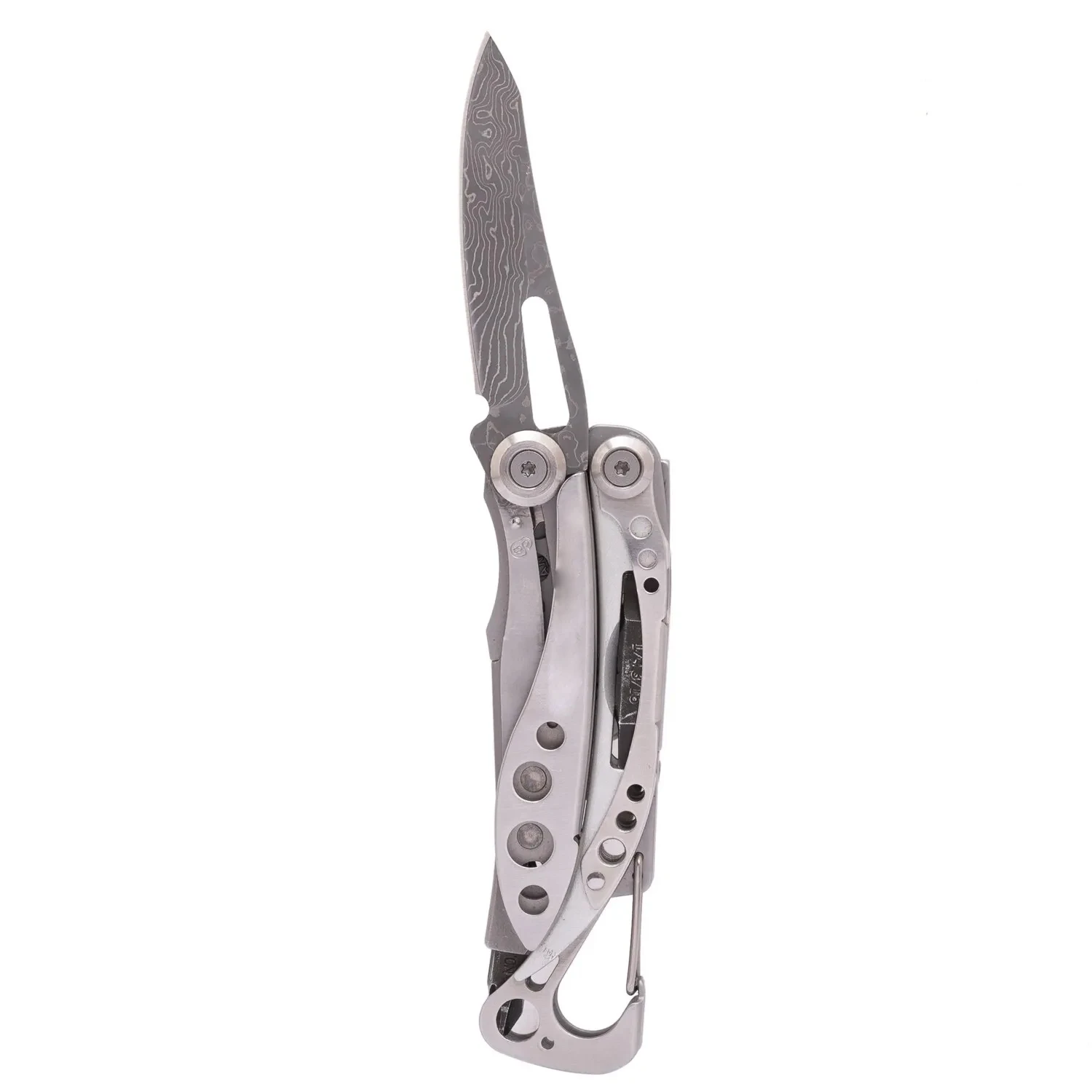 1 piece VG10 Damascus Steel Replacement part Knife For leatherman Skeletool DIY Accessories