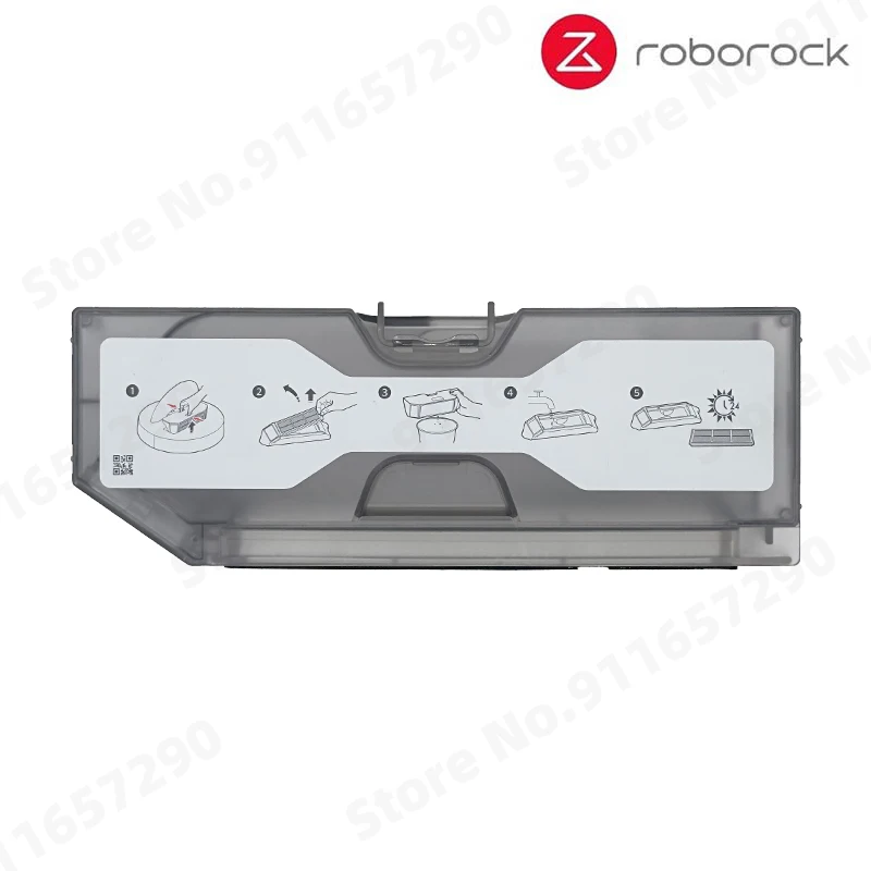 Original Roborock G20S /S8 MaxV Ultra /V20S Dust Box Spare Parts Vacuum Cleaner Dustbin Box with Filter Accessroies