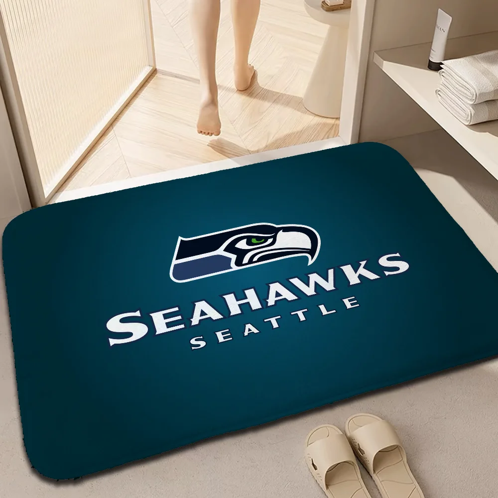 السجاد لغرفة النوم ديكور S-سياتل سيهوكس سجادة صلاة سجادة غرفة النوم ممسحة باب المدخل مخصص المطبخ البساط مخصص المنزل