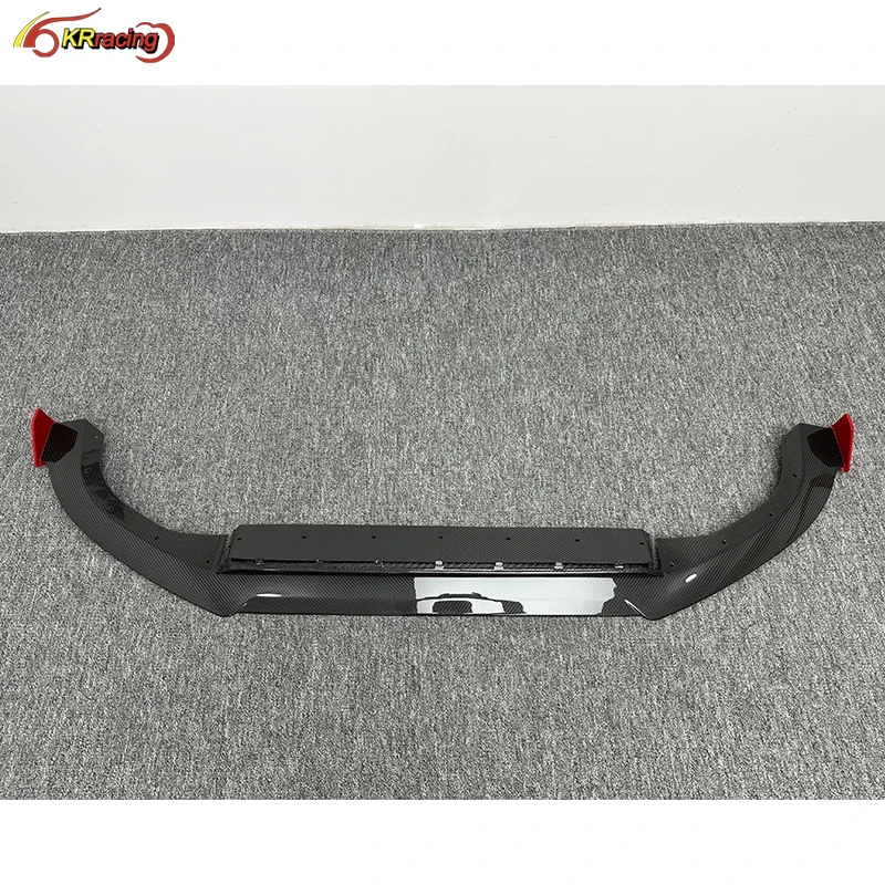 Auto Parts Rocket B900 Style Dry Carbon Fiber Body Kit Front Bumper Lip For Benz G-Wagon W464 G500 G55 G63 2019-2022