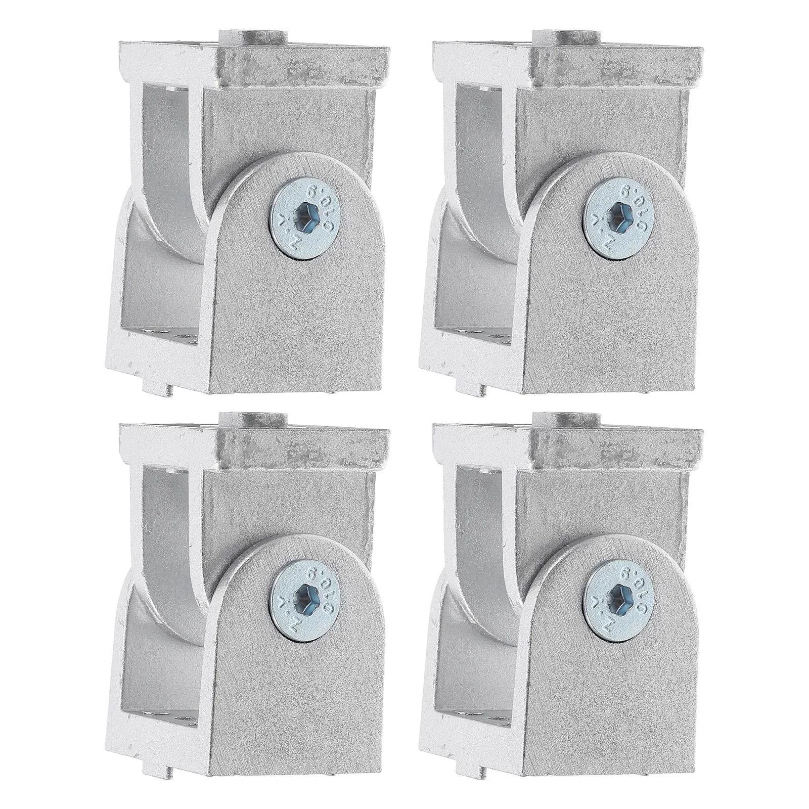 4Pcs Aluminum Extrusion Pivot Joint Zinc Alloy Flexible Metal Pivot Joint Compatible with 3030 Profile Easy Disassembly
