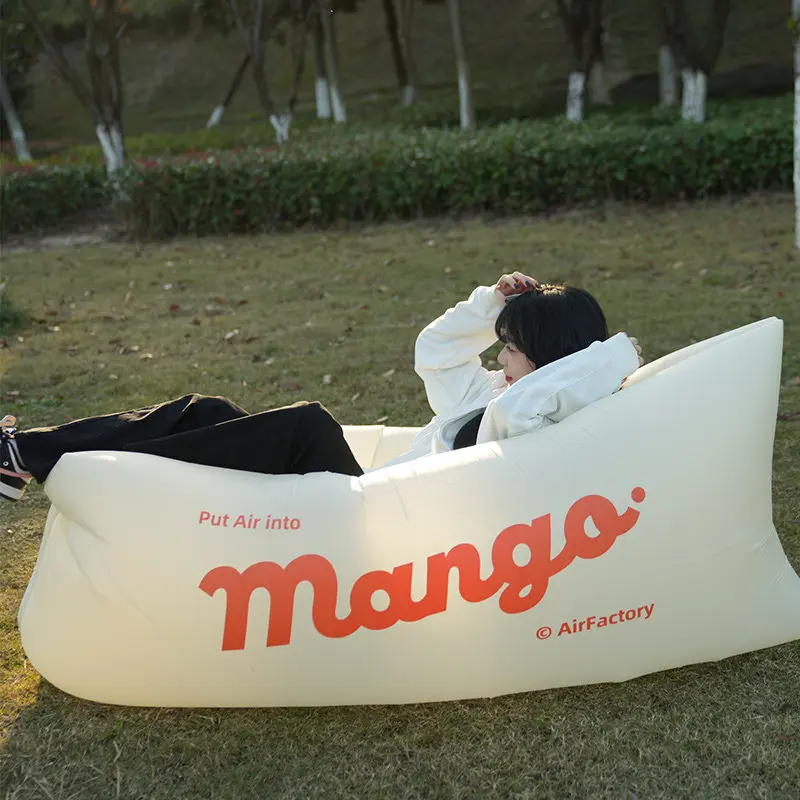 

Надувная кровать для пикника и кемпинга, портативное надувное кресло для двоих, пляжный шезлонг, уличная мебель Opblaasbaar ZYCQSF