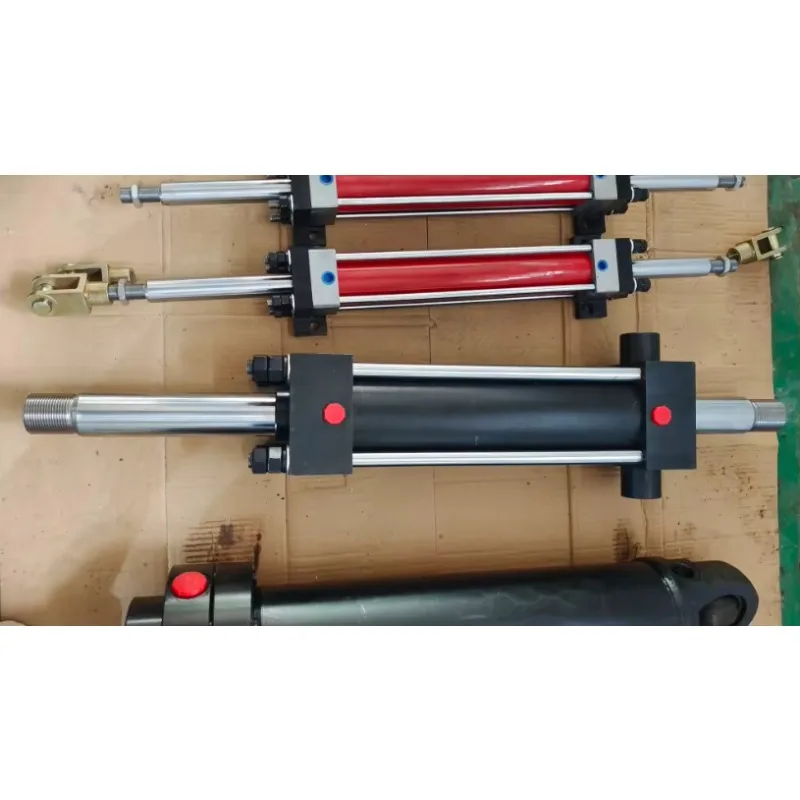 20tons Long Tie Rod Hydraulic Oil Cylinder  Motion Simulator  400mm Stroke Heavy Duty Pneumatic Cylinder