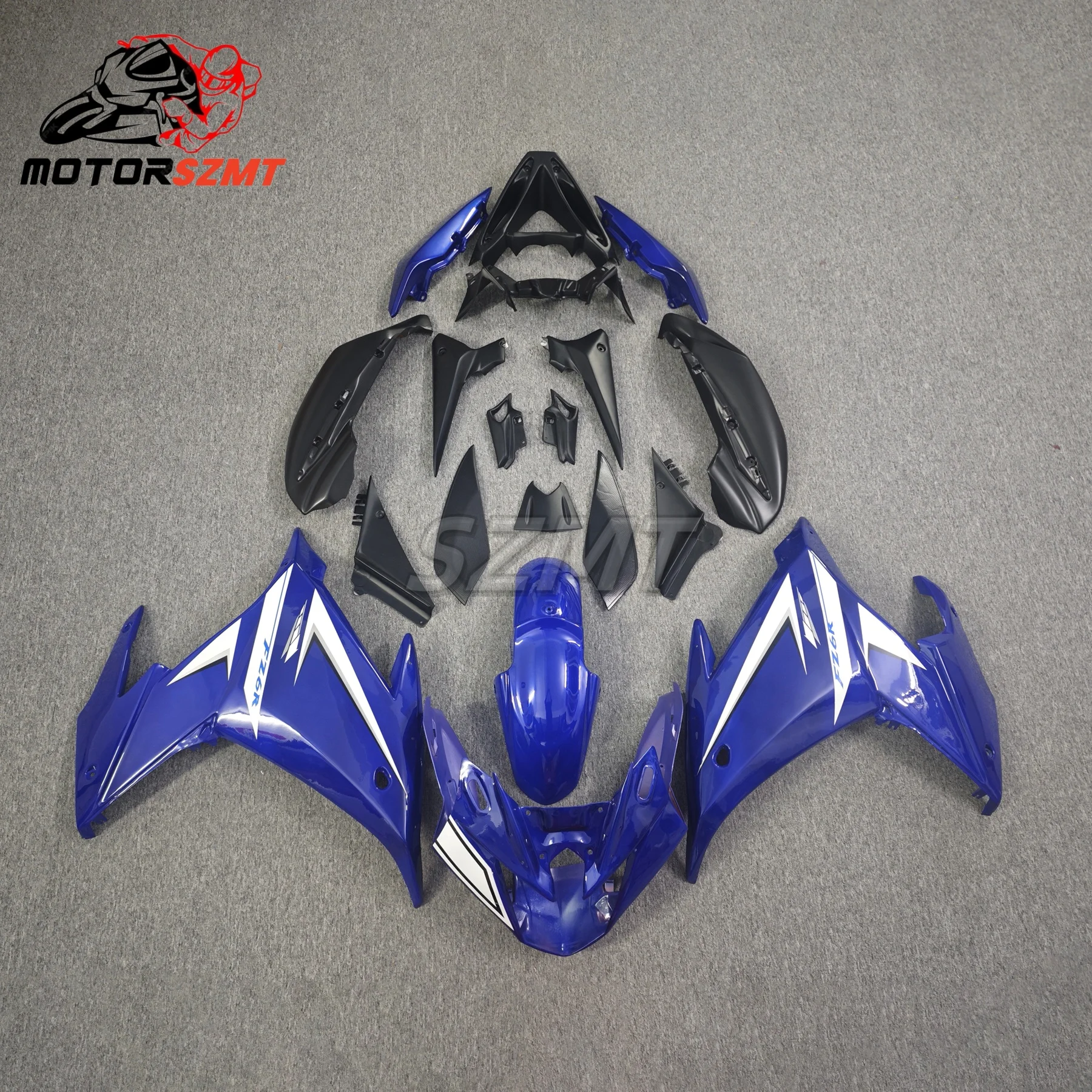 

Customize Motorcycle Bodyframe Cover For Yamaha YZF FZ6R 2009-2011 Blue Fairings FZ-6R 09-11 ABS Injection Fairing Bodywork Cowl