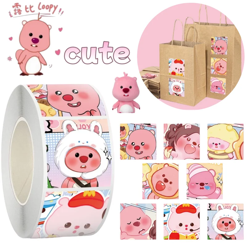 

Cartoon cute ，loppy sticker, new creative high-appearance, fashionable and personalized ，student journal gift sealing sticker