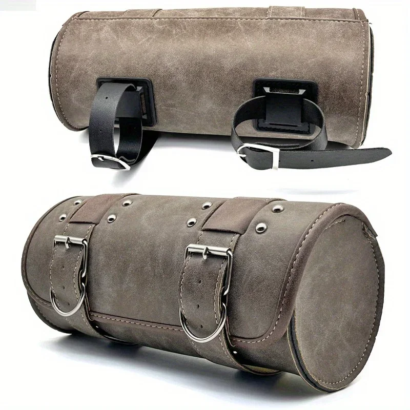

Retro Motorcycle Saddle Bag – Faux Leather, Waterproof Design, Adjustable Strap – Perfect for Tools & Electric Bike Gear