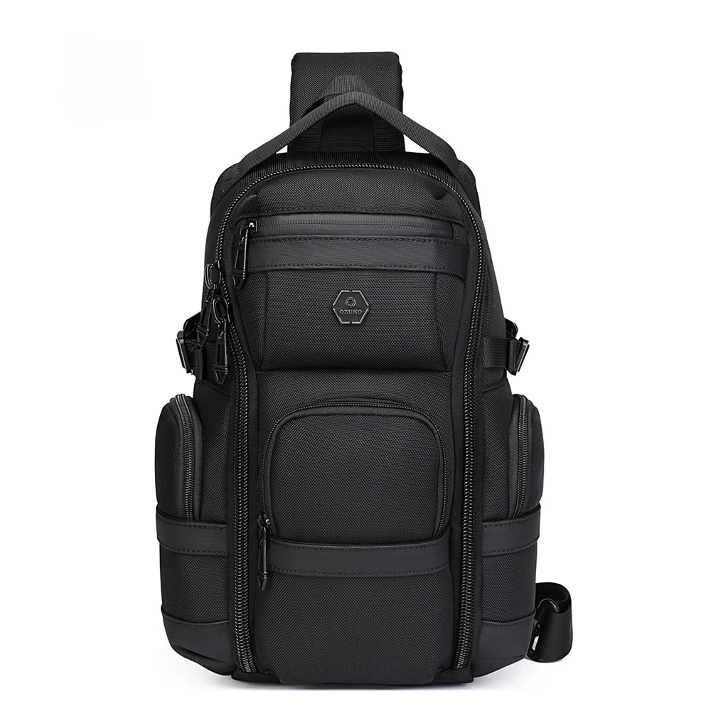 ozuko-nuova-borsa-tattica-a-tracolla-per-uomo-impermeabile-per-attivita-all'aperto-borsa-a-tracolla-casual-borsa-a-spalla-singola-alla-moda-per-il-tempo-libero