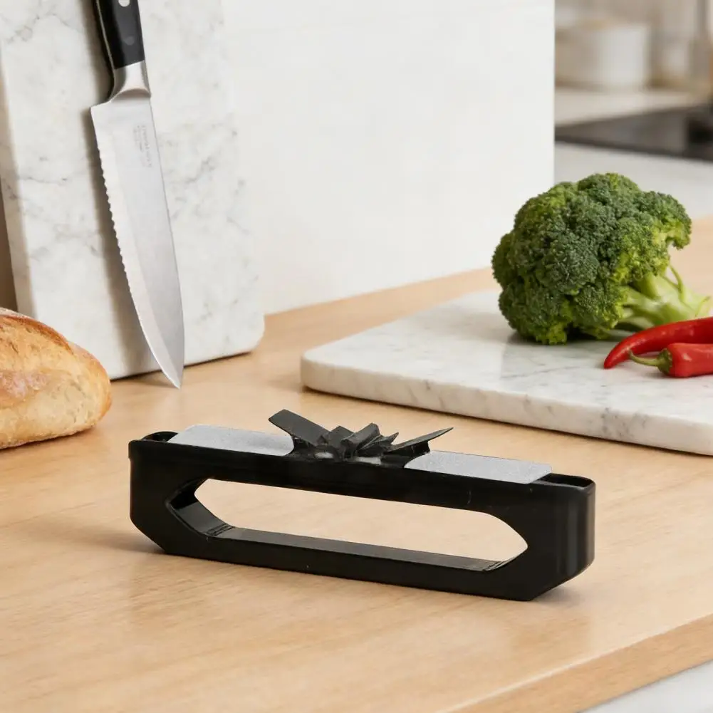 

No Oil Knife Sharpener 2pcs Portable Knife Sharpener Set Multi-blade Water Sharpening Tool Easy-to-use Kitchen Blade Sharpener