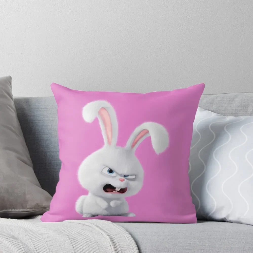 Angry Snowball Throw Pillow Sofa Pillow Cover Cushion Child Decorative Cushions For Living Room anime girl pillow