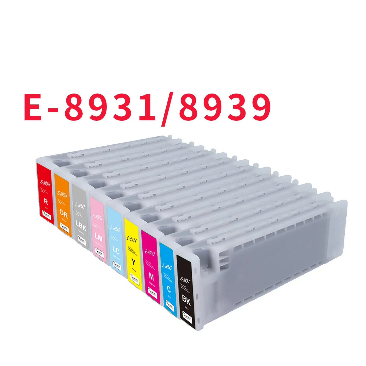 700ml T8931-T8939 Ink Cartridge Compatible For Epson SC-S40680 S60680 S80680 Printer With chip